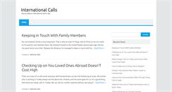 Desktop Screenshot of internationalcall.org